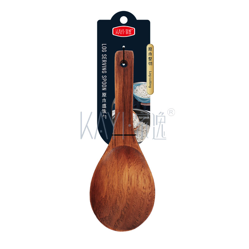 JY3631 原木盛饭勺