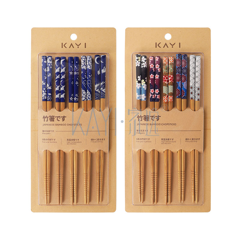 JY4326 花鸟水月·日式竹筷