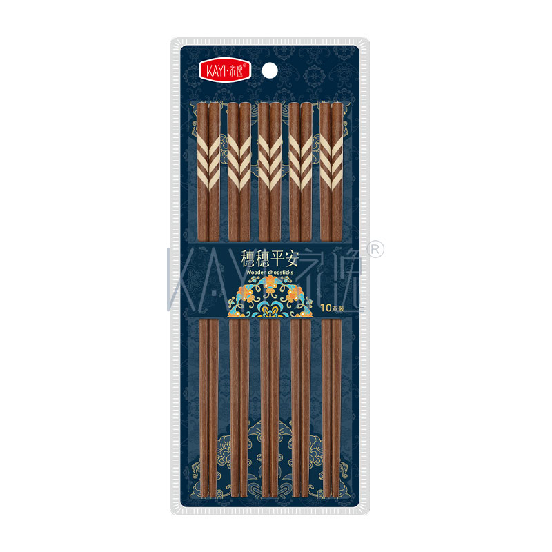 JY4333 工艺木筷(穗穗平安)
