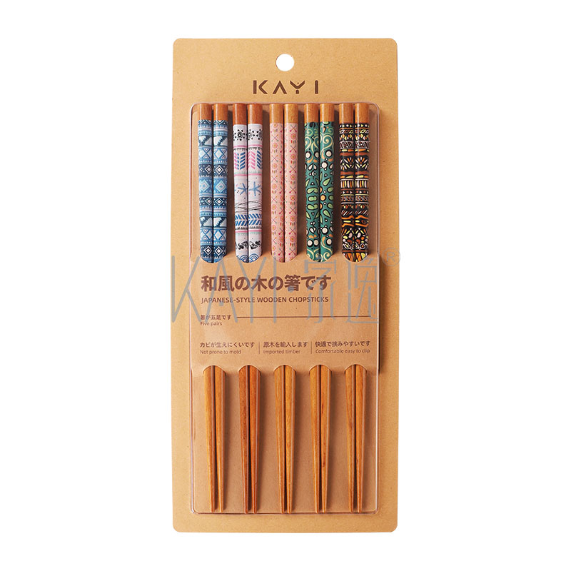 JY4345 日式图腾筷